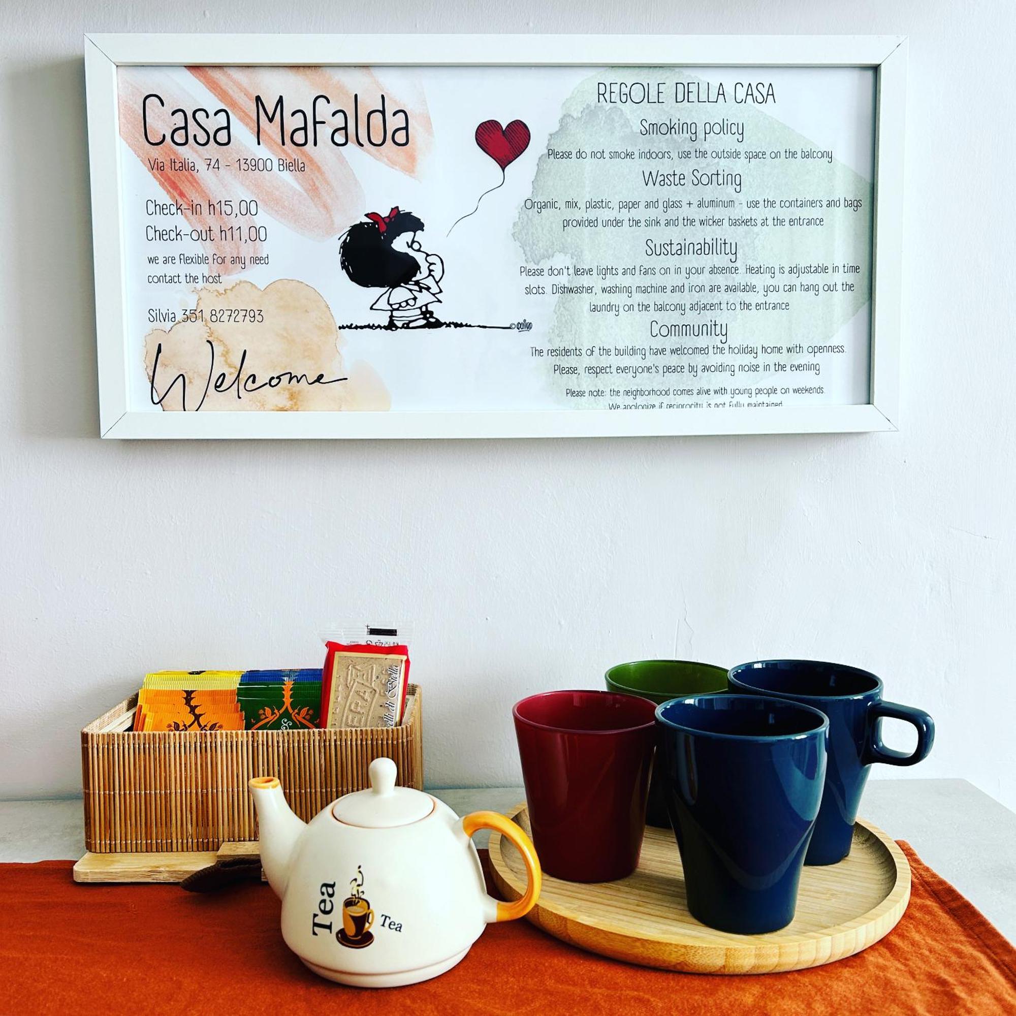 Casa Mafalda Trilocale In Centro Biella Eksteriør billede